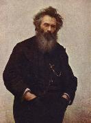 Ivan Nikolaevich Kramskoi Portrait of the Painter Ivan Shishkin oil painting